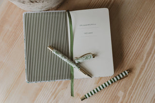 Mom's One Line A Day Leather Journal