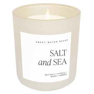 Salt and Sea 15 oz Soy Candle