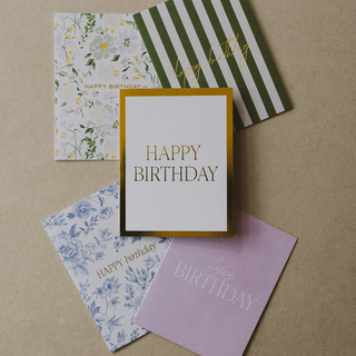 Happy Birthday Boxed Card Set, 12 Pack - Greeting Card