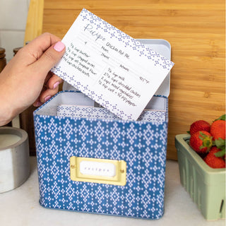 Carson Metal Recipe Box