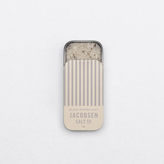 Infused Black Pepper Sea Salt Slide Tin