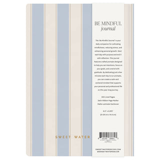Be Mindful Prompted Journal