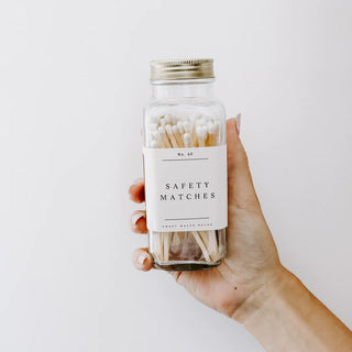 Safety Matches - White