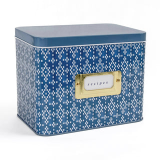 Carson Metal Recipe Box