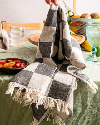 Olive & Loom - Tomato - Hand Stitched Kitchen Towel