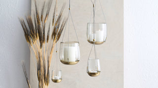 Pebbled Hanging Lantern Large