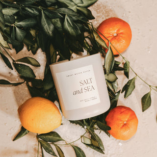 Salt and Sea 15 oz Soy Candle