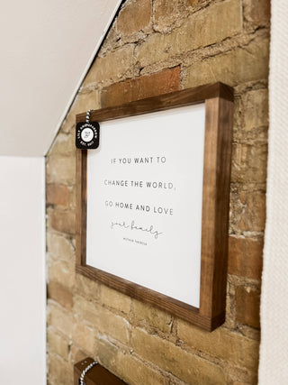 If You Want to Change the World | White