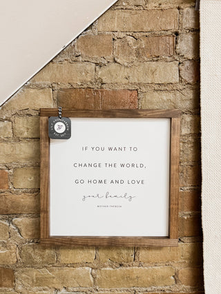 If You Want to Change the World | White