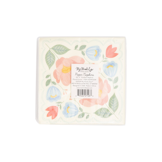 Floral Corner Napkins