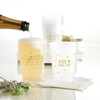 Wonderful Party-Gold Foil Frost Cups