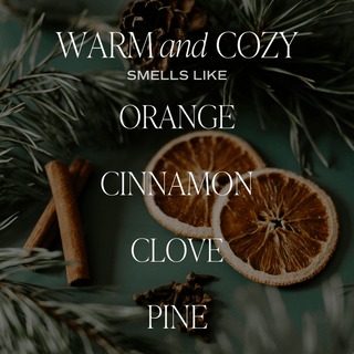 Warm and Cozy Soy Candle - 20oz Pumpkin Jar White