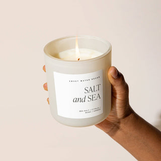 Salt and Sea 15 oz Soy Candle