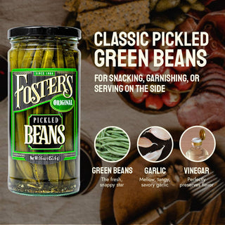 Foster's Pickled Green Beans - 16oz