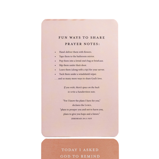Sweet Water Decor - Prayers to Share Pass-Along Notes - Gifts