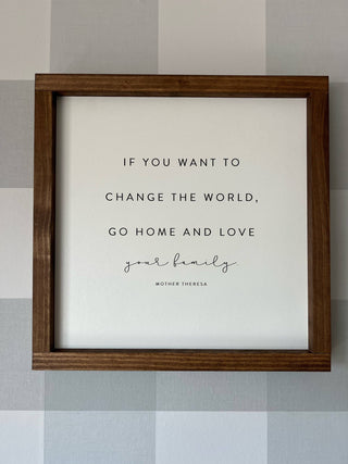 If You Want to Change the World | White