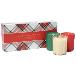 Soy Christmas Candle Gift Box Set - Christmas Decor