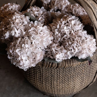 Petal Pink Hydrangeas Faux Stems