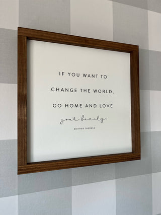 If You Want to Change the World | White