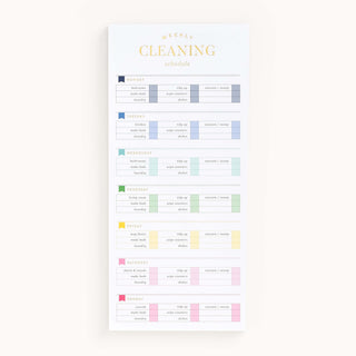 Simplified by Emily Ley - Tall Notepad, Weekly Cleaning