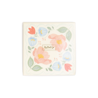 Floral Corner Napkins