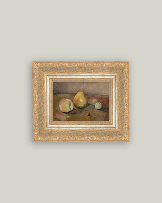 Petal Lane Home - Pears and Apples Framed Antique Art