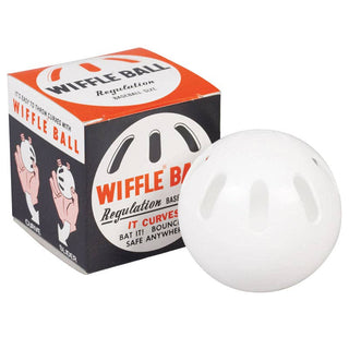 WIFFLE - Wiffle Baseball Plastic White 1 pc