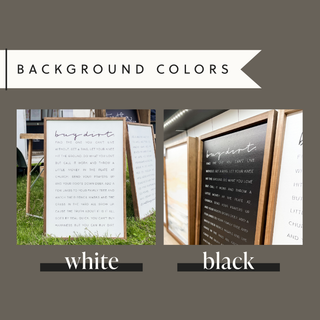 The Best Things In Life | Handmade Wood Sign