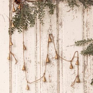 Gold Tone Mini Bells Garland