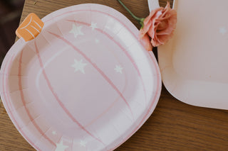 My Mind’s Eye -Ghoul Gang Pumpkin Shaped Paper Plate