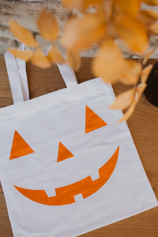 My Mind’s Eye - Halloween Icons Canvas Trick or Treat Bag