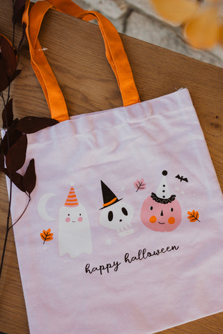 My Mind’s Eye - Halloween Icons Canvas Trick or Treat Bag