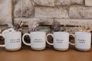 Sweet Water Decor - Hello Fall Stoneware Coffee Mug