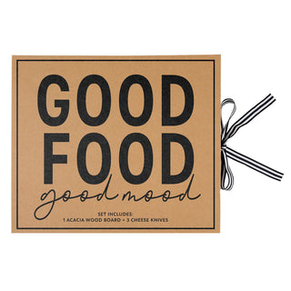 Good Food: Cheese Board & Knives