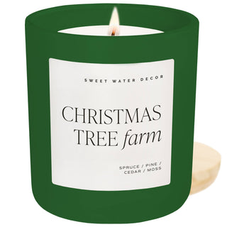 Christmas Tree Farm 15 oz Matte Soy Candle