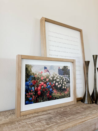 Floral 4th of July | Summer Print