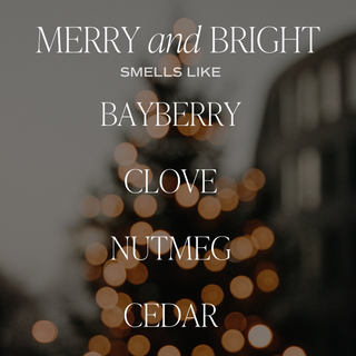 Merry & Bright Candle