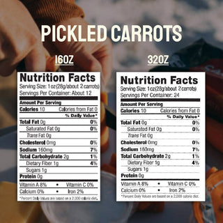 Foster's Pickled Products - Foster's Pickled Carrots - 16oz