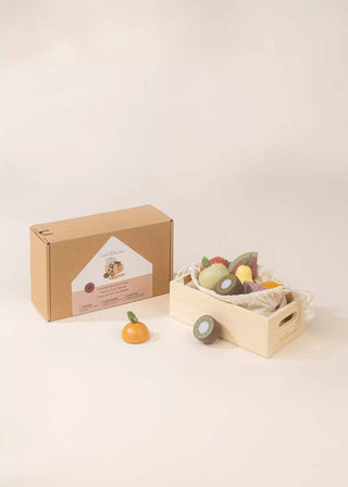 Wooden Fruits Playset