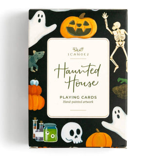 Haunted House Halloween Deck of Playing Cards