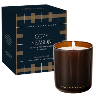 Cozy Season 12 oz Boxed Soy Candle - Fall Decor & Gift