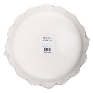 Watercolor Floral Paper Plate