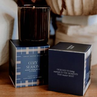 Cozy Season 12 oz Boxed Soy Candle - Fall Decor & Gift
