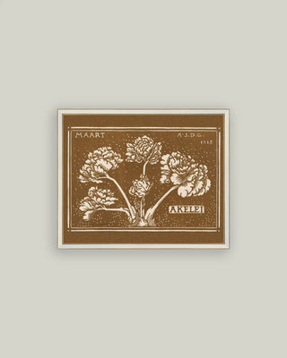 Maart Blossoms Framed Antique Art