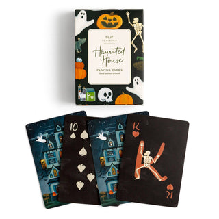 Haunted House Halloween Deck of Playing Cards