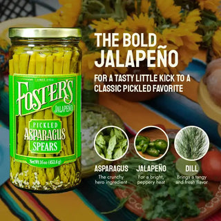 Foster's Pickled Asparagus - 16oz