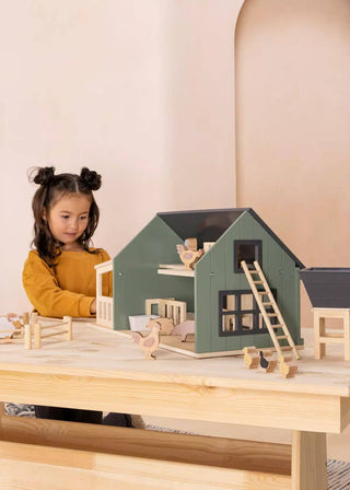 Wooden Farm & Accessories Set