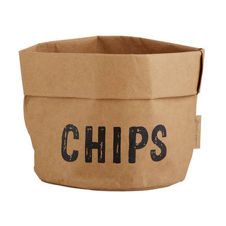 Washable Paper Holder - Chips - Large