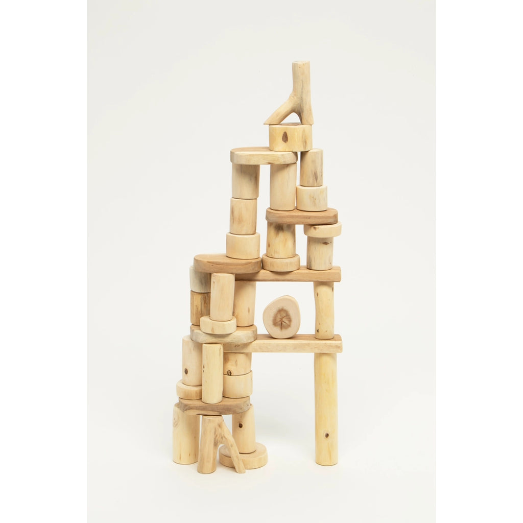 Bark-less blocks - 36 pcs – Salt & Acres