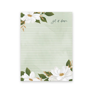 Jot it down- Lined Notepad